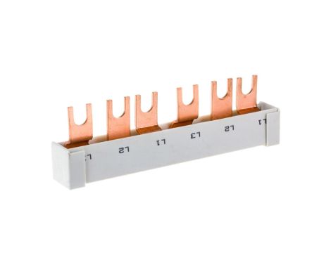 Szyna łączeniowa 3P 80A 16mm2 widełkowa Z Z-GV-16/3P-3TE/6 267511