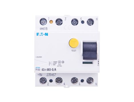 Wyłącznik różnicowoprądowy 4P 63A 0,03A typ A PFIM-63/4/003-G/A-MW 235457