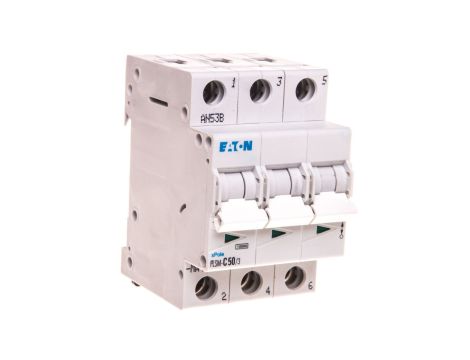 Wyłącznik nadprądowy 3P C 50A 10kA AC PLSM-C50/3-MW 242479