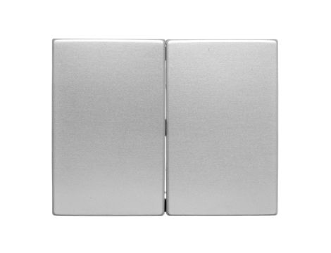 K.5 Klawisze do łącznika 2 klawiszowego aluminium 14357003