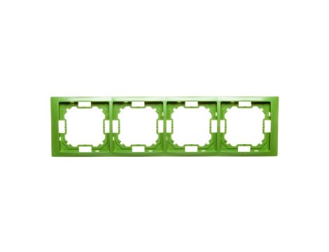 Simon Basic Neos Ramka poczwórna miętowy BMRC4/032