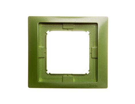 Simon Basic Neos Ramka pojedyncza IP44 miętowy BMRC1B/032