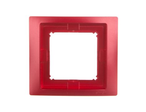 Simon Basic Neos Ramka pojedyncza IP44 rubinowy BMRC1B/033