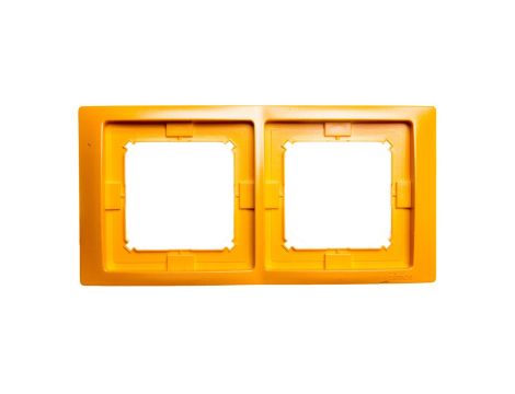 Simon Basic Neos Ramka podwójna IP44 słoneczny BMRC2B/034