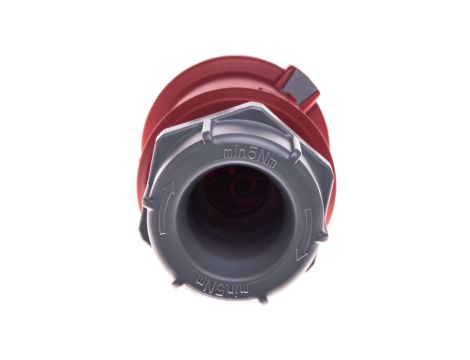 Wtyczka przenośna 32A 4P 400V czerwone IP44 ProTOP 164 MEN164