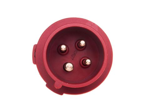 Wtyczka przenośna 16A 4P 6h 400V czerwona IP44 ProTOP 152A MEN152A