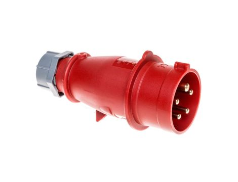 Wtyczka przenośna 16A 5P 400V czerwona IP44 AM-TOP 3 MEN3
