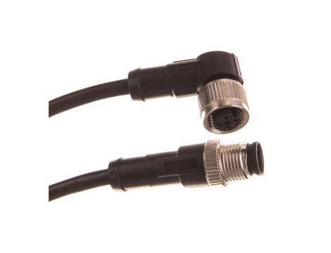 Przewód połączeniowy 10m /wtyczka M12-gniazdo kątowe M12/ FIELDBUS AB-C4-M12MS-10,0PVC-M12FA 22260833