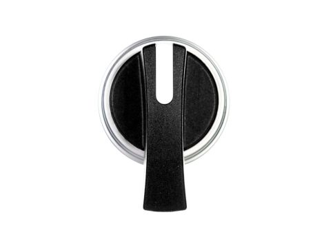 Głowica oper. z kołnierzem O 29mm, plastik. z metali. wyk., czarna rączka KBA1H