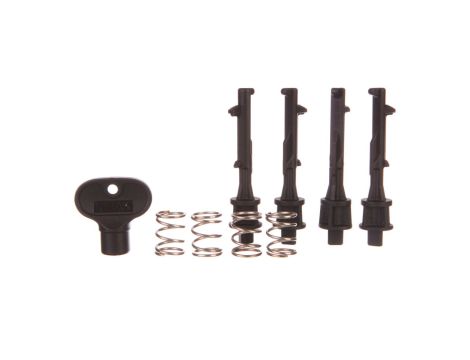 Mechanizm zamka pokrywy Mi do obsługi kluczem trójkątnym 8mm Mi DR 04 20001091