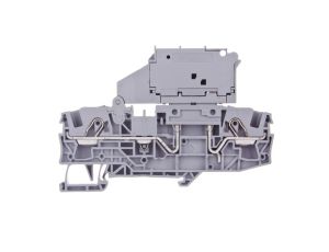 Złączka szynowa bezpiecznikowa 2-przewodowa 6mm2 szara 5x20mm TOP JOBS 2006-1611 TOPJOBS /25szt./