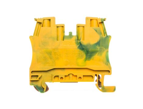 Złączka szynowa 4-przewodowa 4mm2 zielono-żółta VIKING 037179 /50 szt./