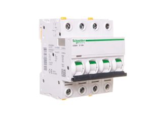 Wyłącznik nadprądowy 4P D 10A 6kA AC iC60N-D10-4 A9F05410