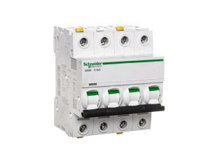 Wyłącznik nadprądowy 4P D 40A 6kA AC iC60N-D40-4 A9F05440