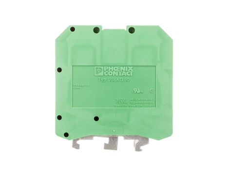 Złączka szynowa 2-przewodowa50mm2 żółto-zielona EX USLKG 50 0443049 /10szt./