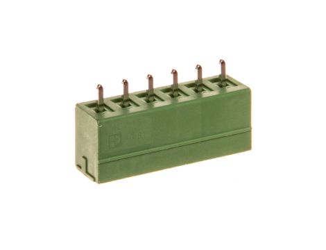 Gniazdo wtykowe 6P 160V 8A zielone MCV 1,5/ 6-G-3,81 1803468 /100szt./