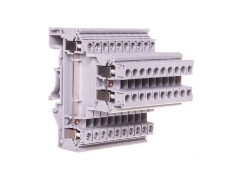 Złączka przelotowa 2-poziomowa 2,5mm2 szara UKKB 3 2771010 /50szt./