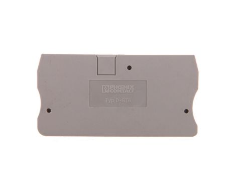 Ścianka końcowa 69,5x2,2x36mm szara D-ST 6 3030433