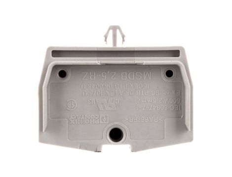 Złączka przelotowa 2,5mm2 szara MSDB 2,5-RZ 3244339 /50szt./