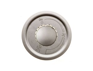 CELIANE Plakietka regulatora prędkości wentylatora tytan 068388