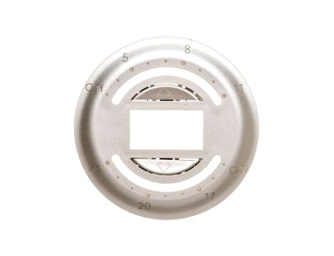 CELIANE Plakietka do zegara sterowania rolet tytan 068459