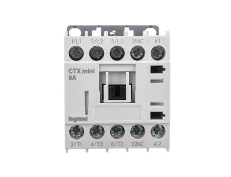 Stycznik mocy 9A 3P 230V AC 0Z 1R CTX3 MINI 417036