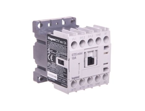 Stycznik mocy 12A 3P 230V AC 0Z 1R CTX3 MINI