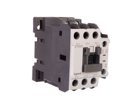 Stycznik mocy 12A 3P 230V AC 1Z 1R CTX3 416096