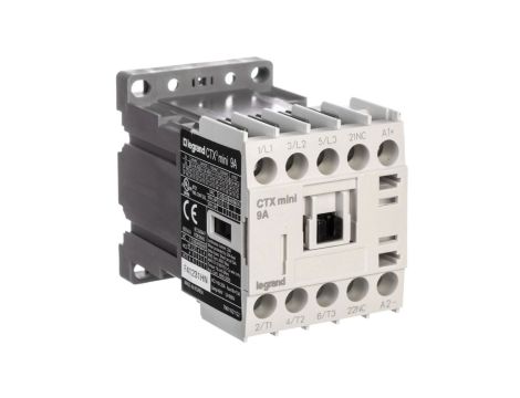 Stycznik mocy 9A 3P 24V DC 0Z 1R CTX3 MINI 417031