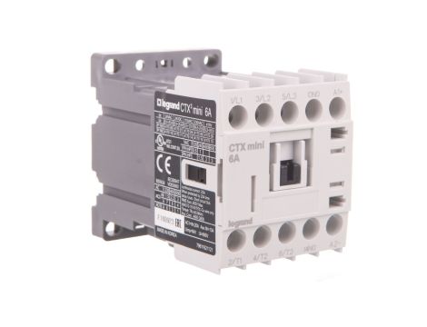 Stycznik mocy 6A 3P 24V DC 1Z 0R CTX3 MINI 417001