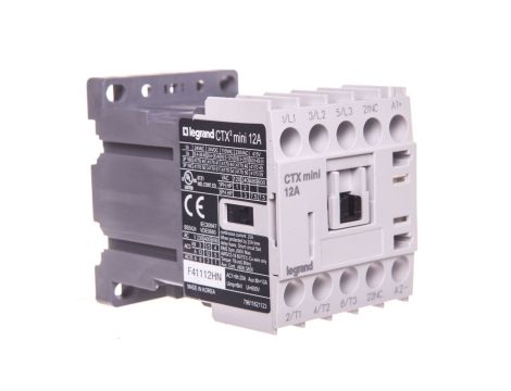 Stycznik mocy 12A 3P 24V DC 0Z 1R CTX3 MINI 417051