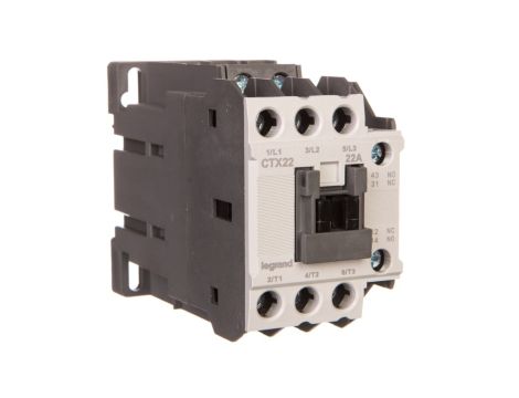Stycznik mocy 22A 3P 24V DC 1Z 1R CTX3 416111