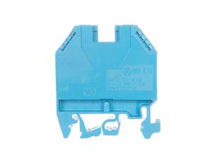 Zacisk szeregowy instalacyjny neutralny 6mm2 poliamidowy niebieski KXA06NH