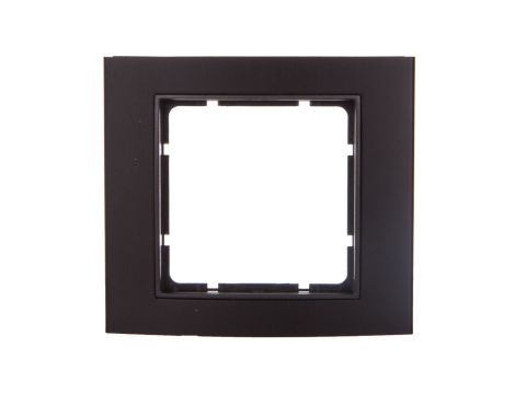 Berker B.3 Ramka pojedyncza aluminium czarny/antracyt 10113005
