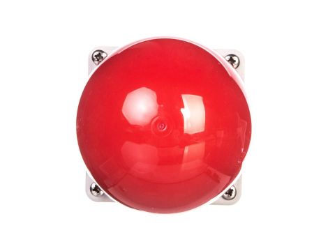 Napęd przycisku grzybkowego dłoniowego czerwony IP67 szary FAK-R 071810
