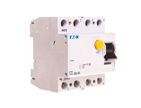 Wyłącznik różnicowoprądowy 4P 63A 0,1A typ AC PFIM-63/4/01-MW 235415