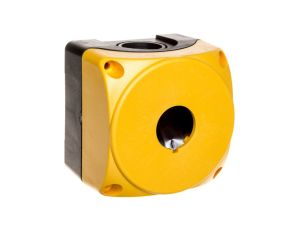 Obudowa kasety 1-otworowa 22mm żółta IP67 LPZP1A5