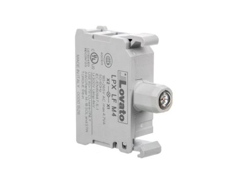 Oprawka z LED czerwona 185-265V AC LPXLFM4