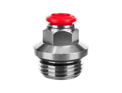 Przyłączka prosta wtykowa G1/2 D 8 80.0050.01.1208