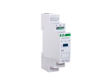 Lampka modułowa 1-fazowa niebieska LK-712B-5-10V