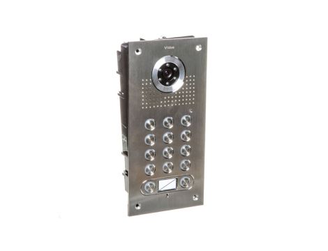 Stacja bramowa wtynkowa z szyfratorem dwuabonentowa 12V DC KK-08