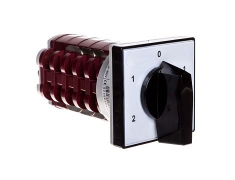 Łącznik krzywkowy 2-1-0-1-2 3P 25A do wbudowania 4G25-23-U