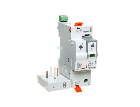 Ogranicznik przepięć Typ T2 1P+N 20kA 1,7kV blokowy ON 300 412262