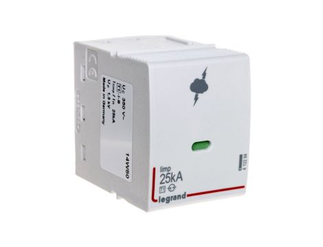 Wkład ogranicznika przepięć Typ T1 25kA 350V AC 1,5kV ON 300 412284