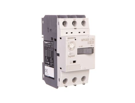 Wyłącznik silnikowy 3P 0,06kW 0,16-0,25A MPX3 32S 417301