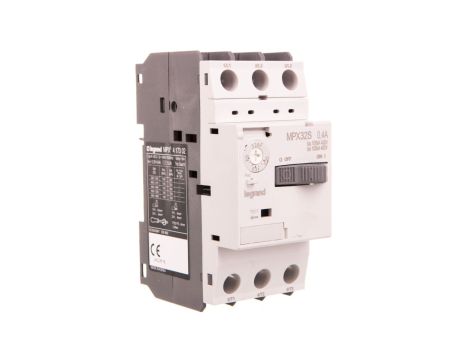 Wyłącznik silnikowy 3P 0,09kW 0,25-0,4A MPX3 32S 417302