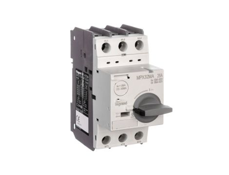 Wyłącznik silnikowy 3P 26-338A wyzwalacz magnetyczny MPX3 32MA 417354