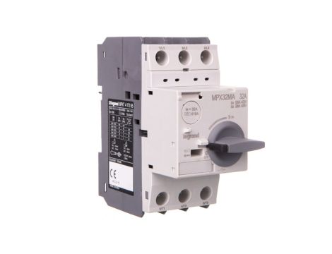 Wyłącznik silnikowy 3P 32-416A wyzwalacz magnetyczny MPX3 32MA 417355