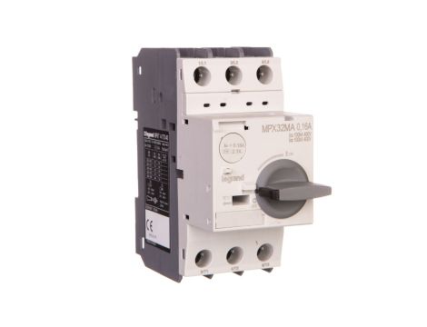 Wyłącznik silnikowy 3P 0,16A wyzwalacz magnetyczny MPX3 32H 417340