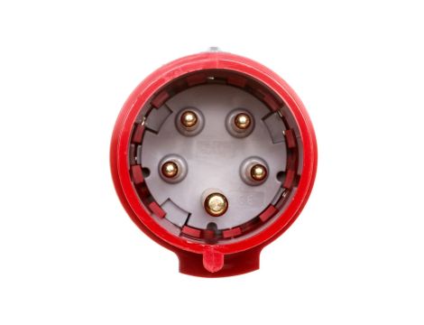 Wtyczka przenośna 5P 16A 400V czerwona IP44 P17 TEMPRA PRO 555129